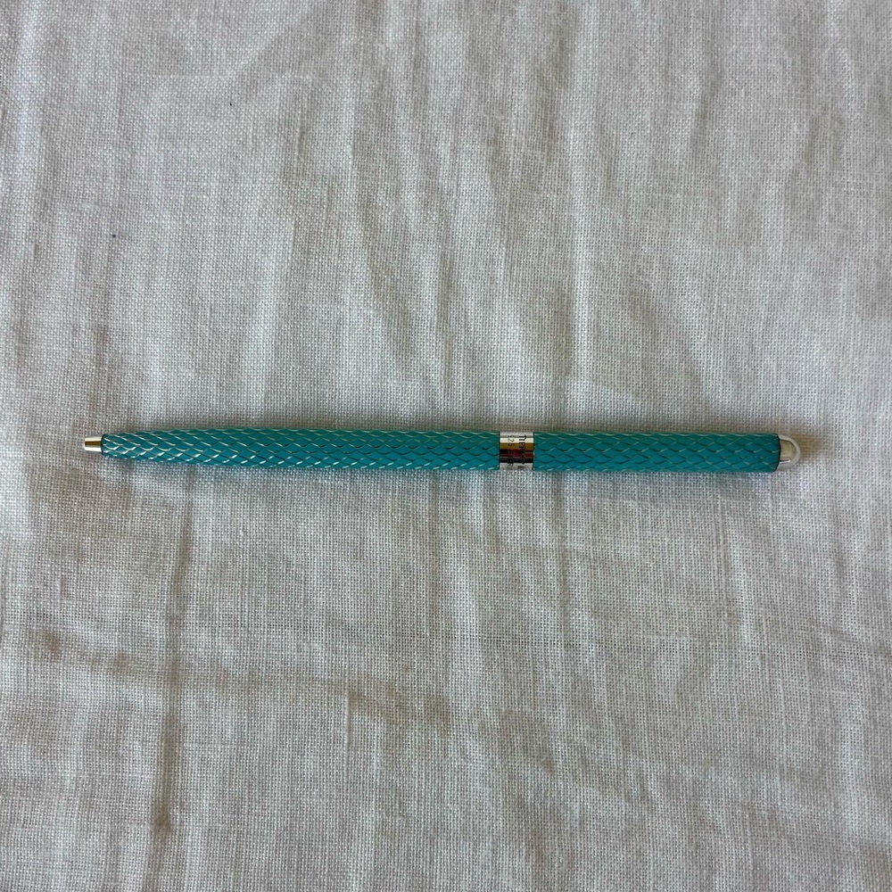 Tiffany & Co blue lacquer purse pen, color: Tiffany Blue